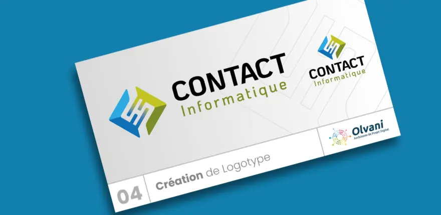 Refonte du logo : Contact Informatique